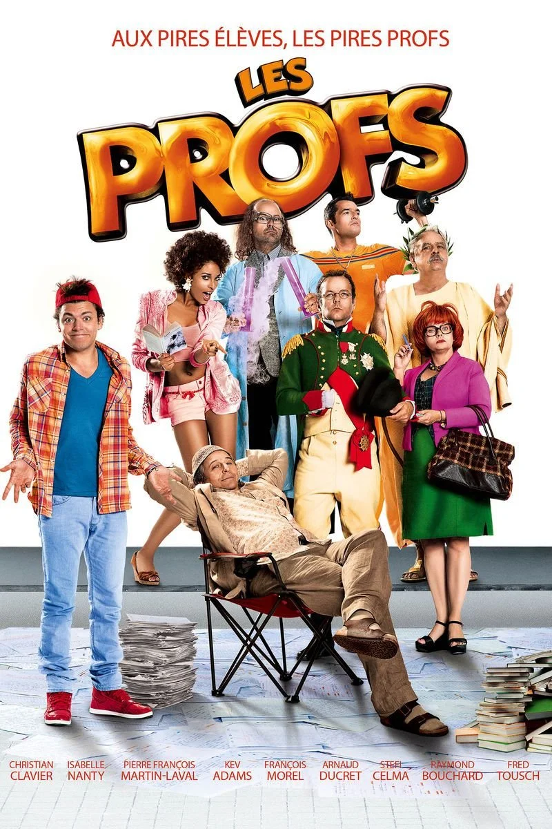 Poster van Les profs