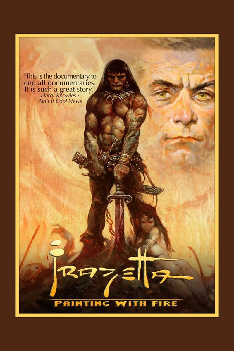 Poster van Frazetta: Painting With Fire