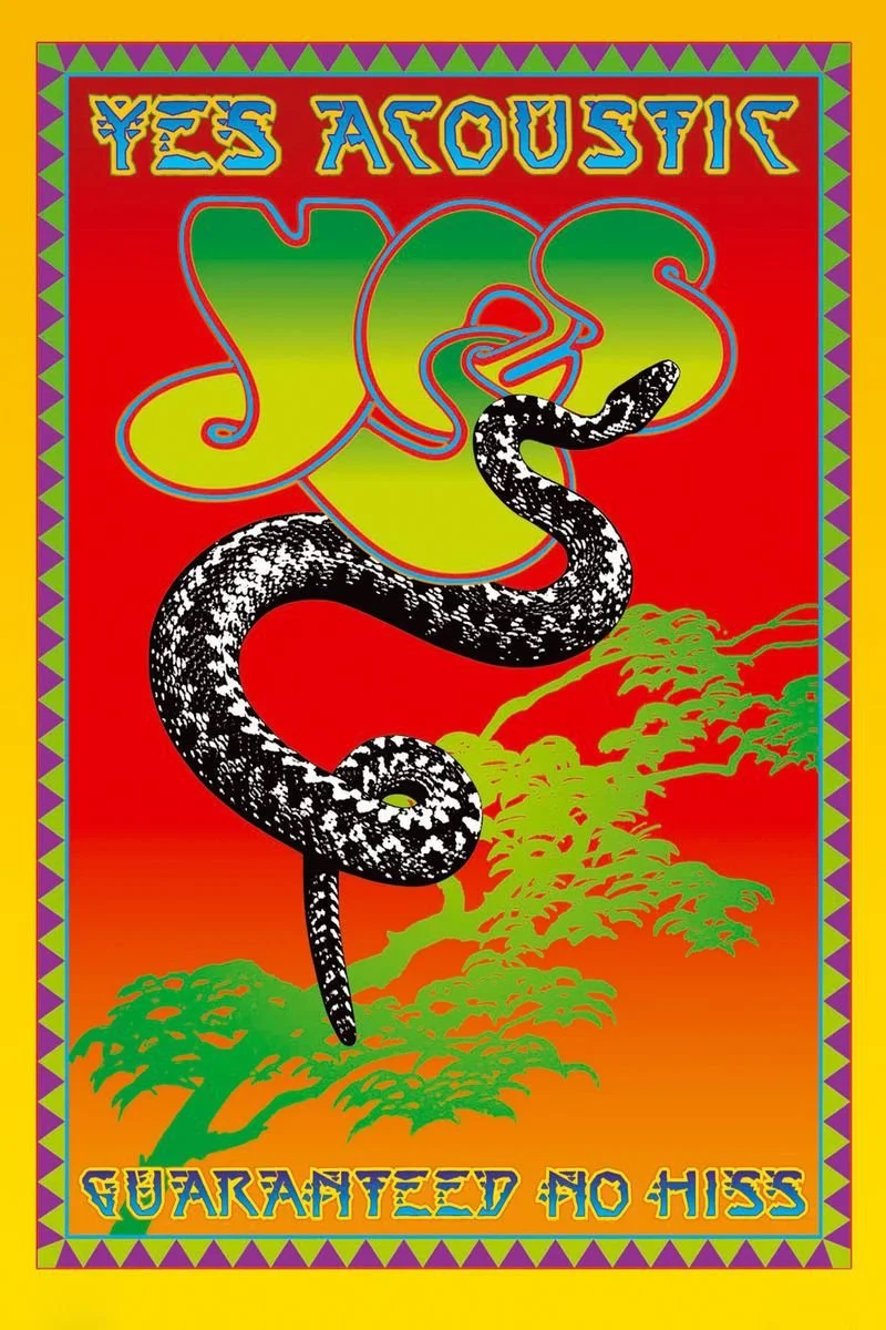 Poster van Yes Acoustic: Guaranteed No Hiss