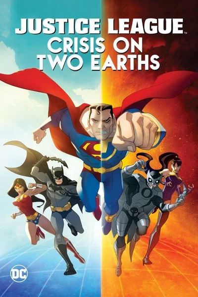 Poster Justice League: Crisis On Two Earths