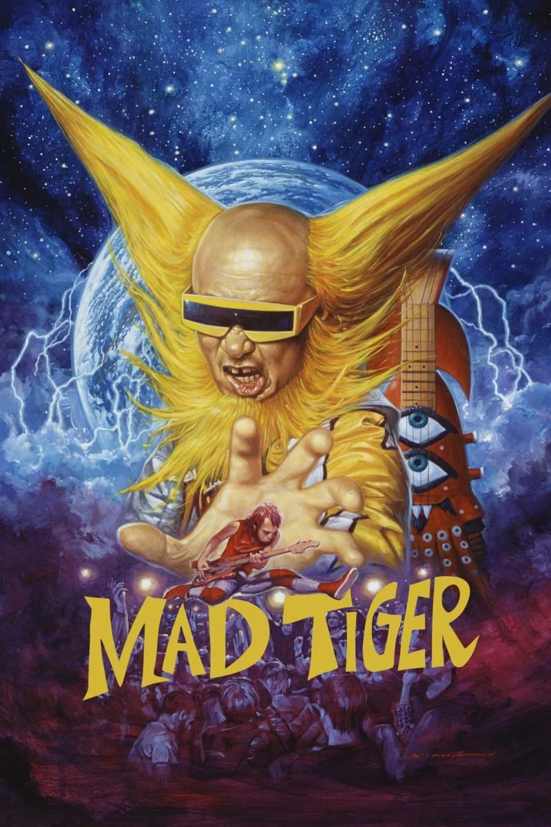 Poster van Mad Tiger