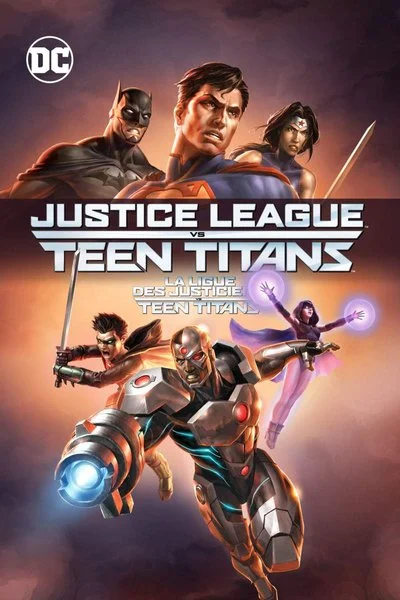 Poster Justice League vs. Teen Titans