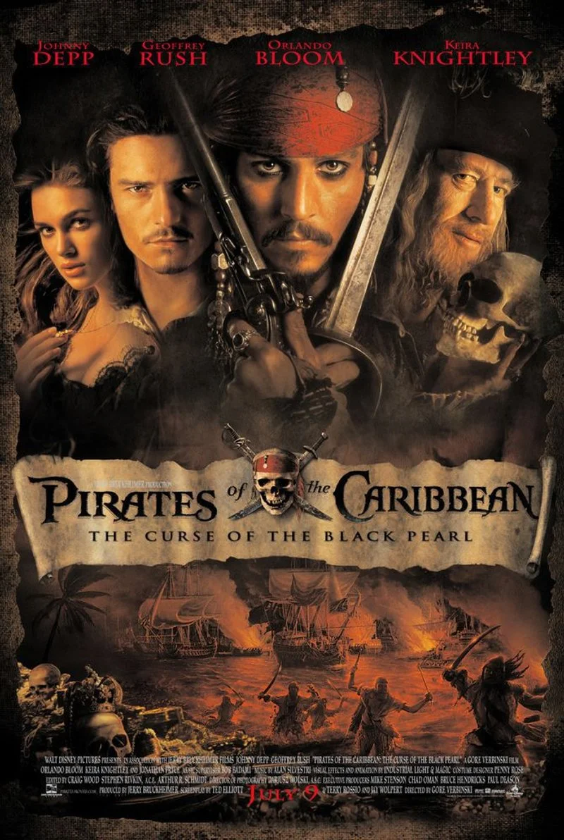 Affiche de Pirates des Caraïbes : La Malédiction du Black Pearl