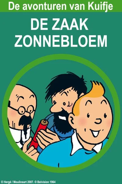 Poster Kuifje & de Zaak Zonnebloem