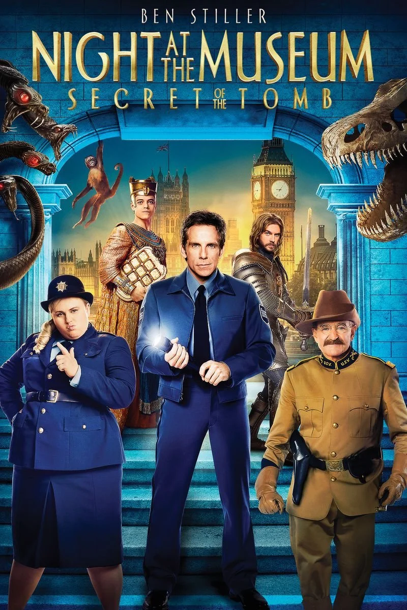 Affiche de La Nuit au musée : Le secret des Pharaons