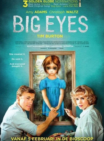 Poster Big Eyes
