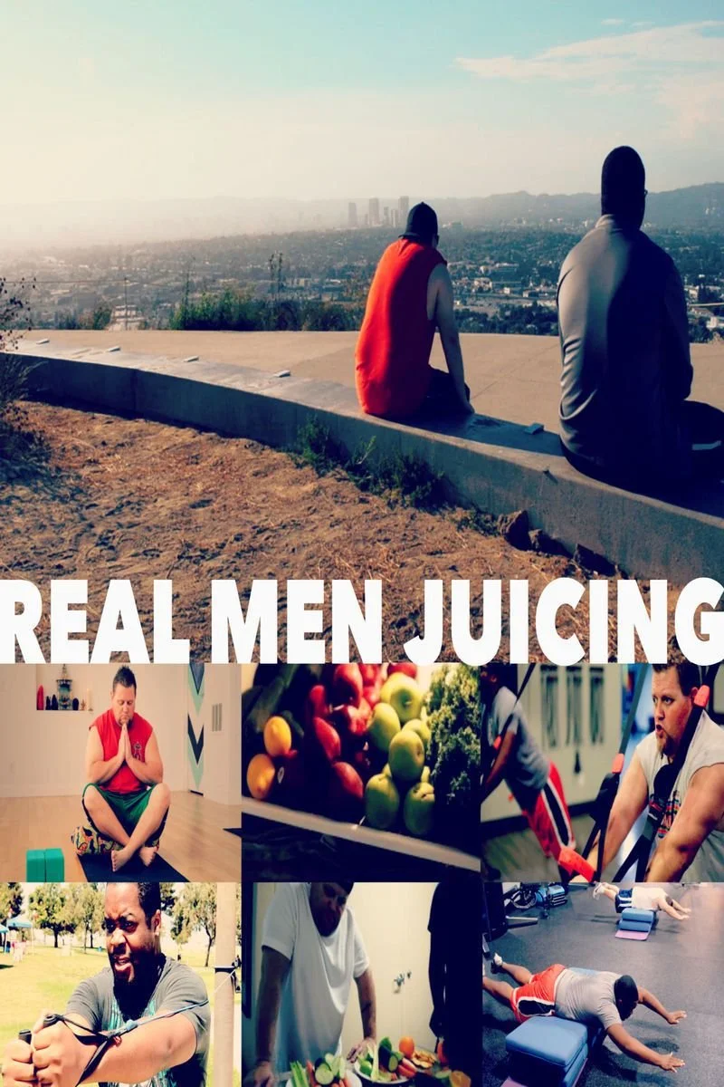 Poster van Real Men Juicing
