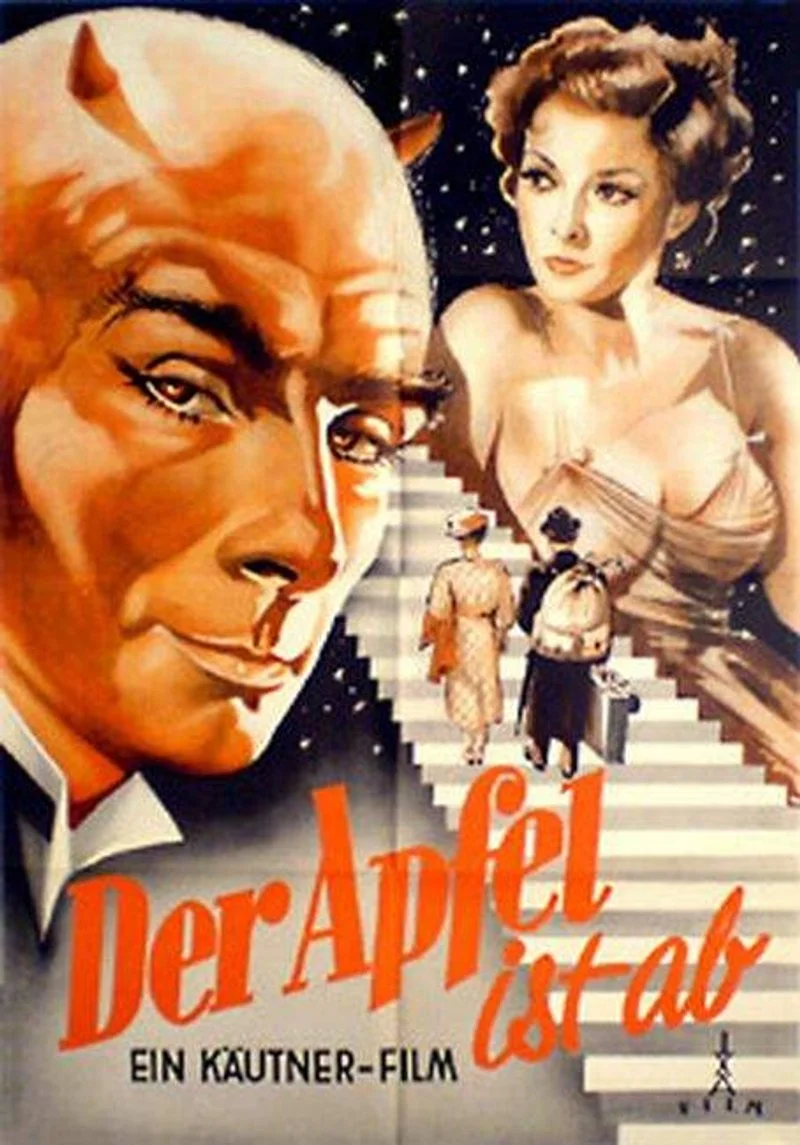 Poster van Der Apfel ist ab