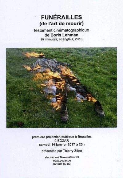 Affiche Funérailles (De l'art de mourir)