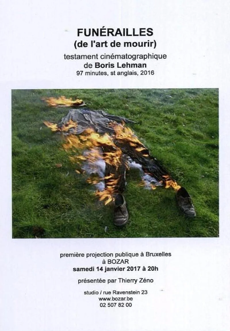 Affiche de Funérailles (De l'art de mourir)