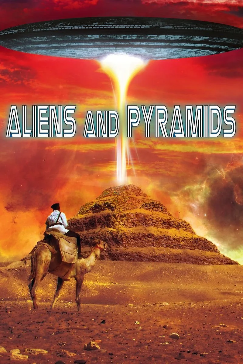Poster van Aliens and Pyramids