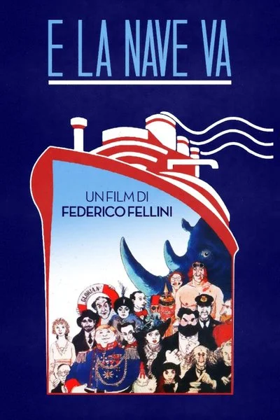 Affiche E la nave va