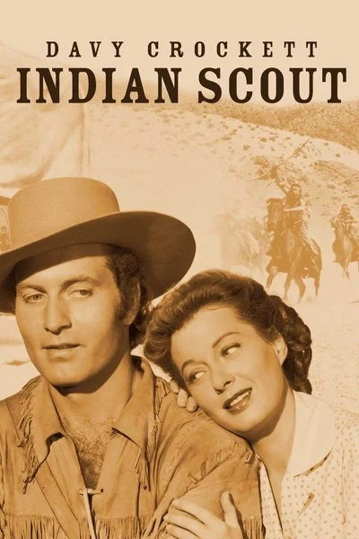 Affiche Davy Crockett, Indian Scout