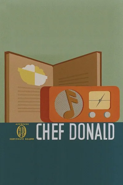 Affiche Donald chef-cuistot