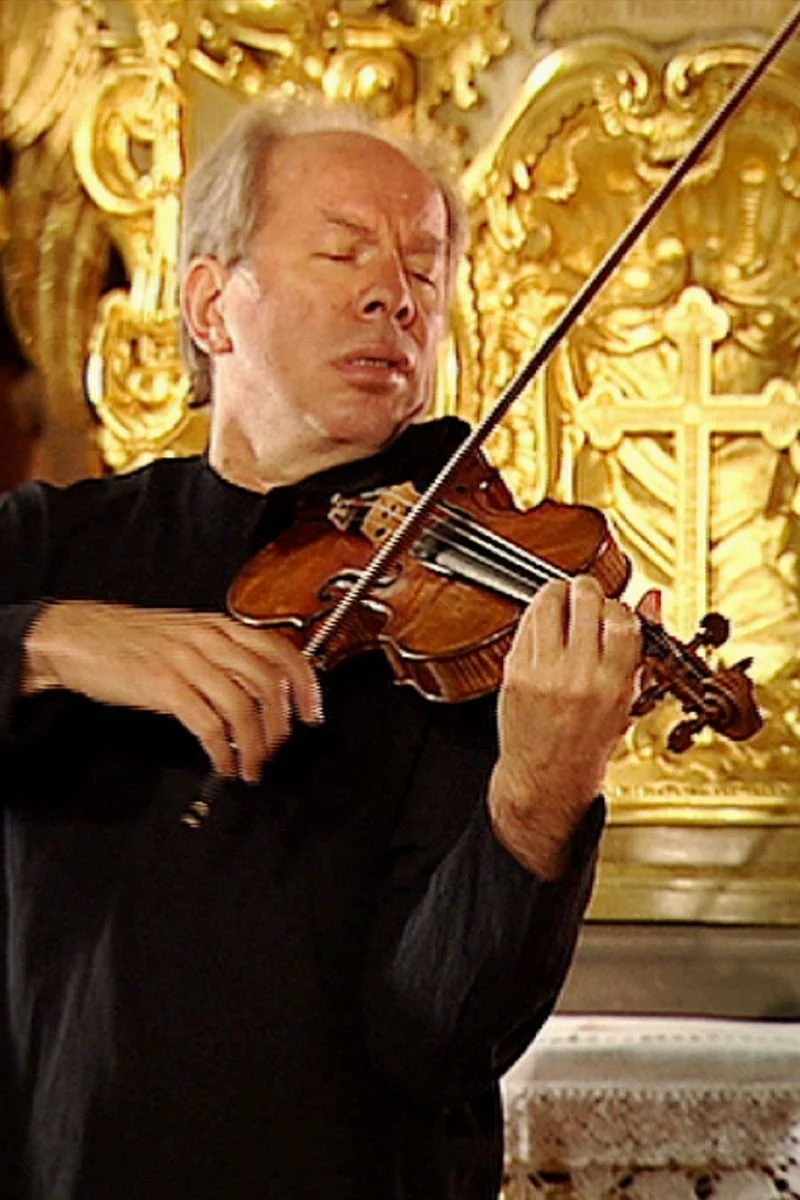 Poster van Bach, Partita for Violin - Gidon Kremer