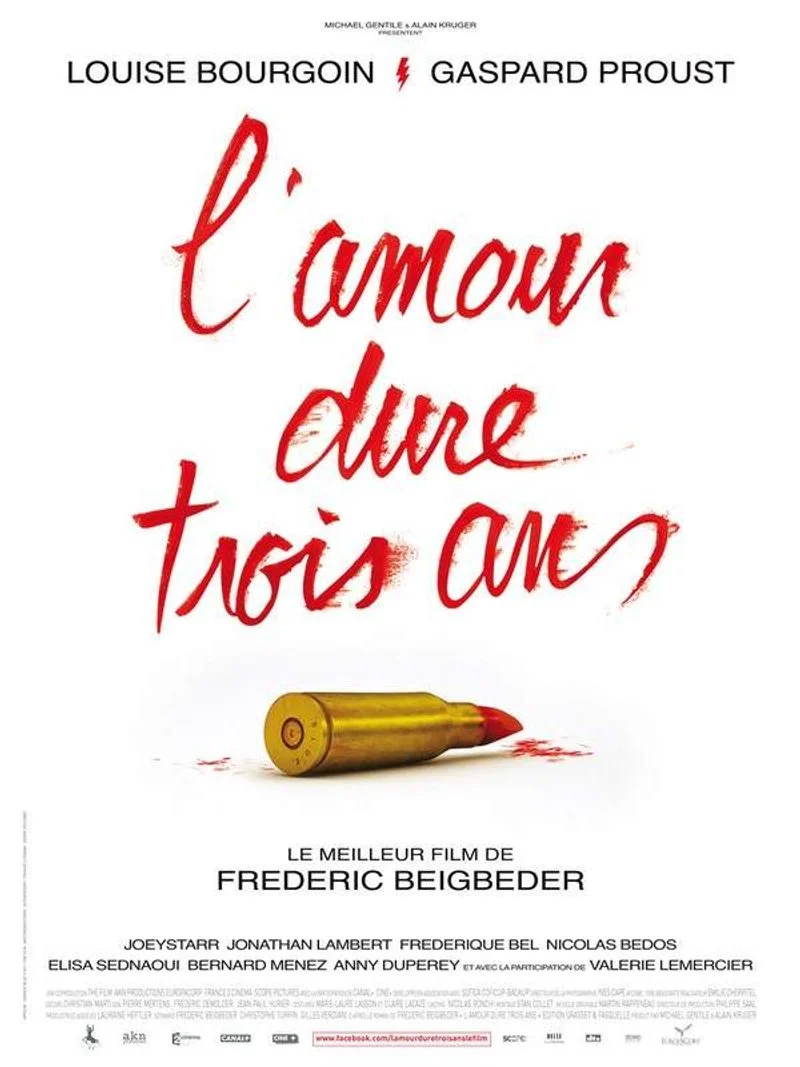 Affiche de L'amour dure trois ans