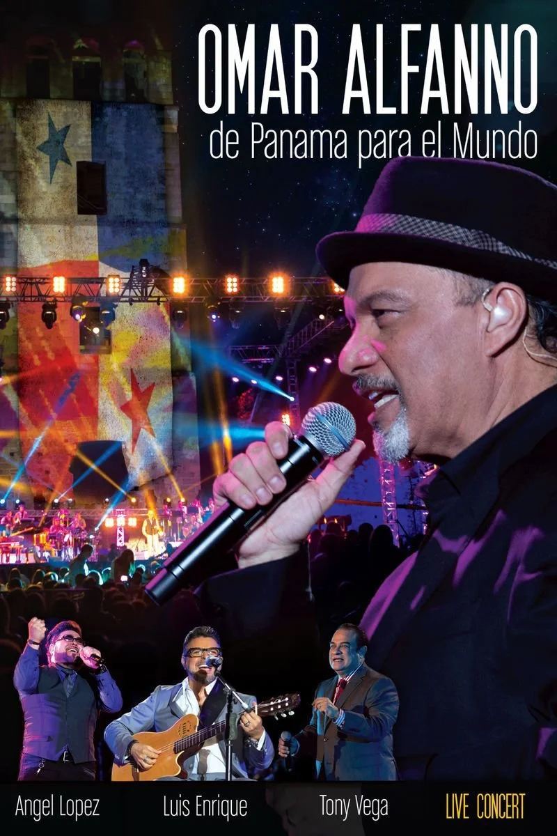 Affiche de Omar Alfanno de Panama Para el Mundo