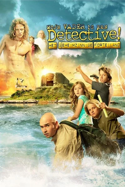 Affiche Mijn Vader Is Een Detective! Het Geheimzinnige Forteiland