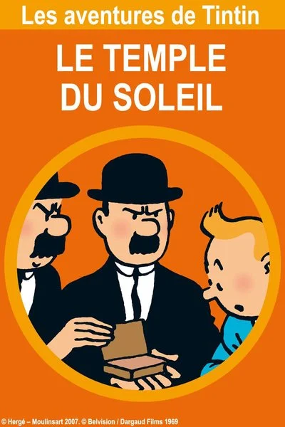 Affiche Tintin et le temple du Soleil