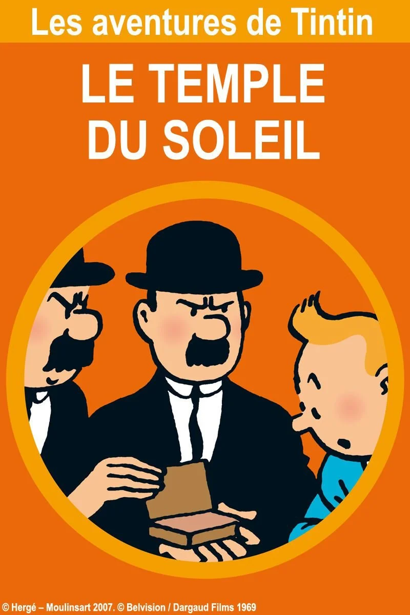 Affiche de Tintin et le temple du Soleil