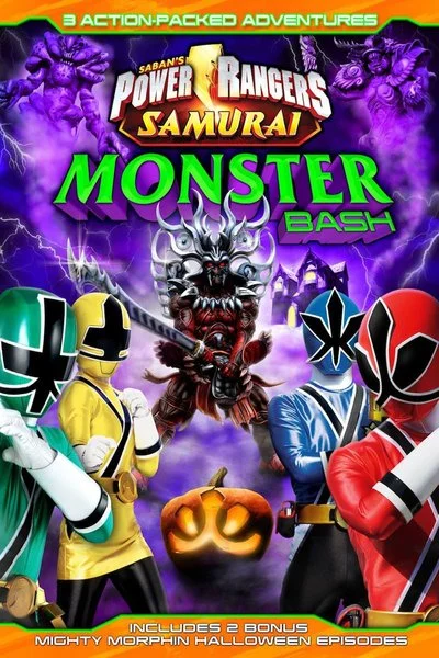Affiche Power Rangers Monster Bash Halloween Special