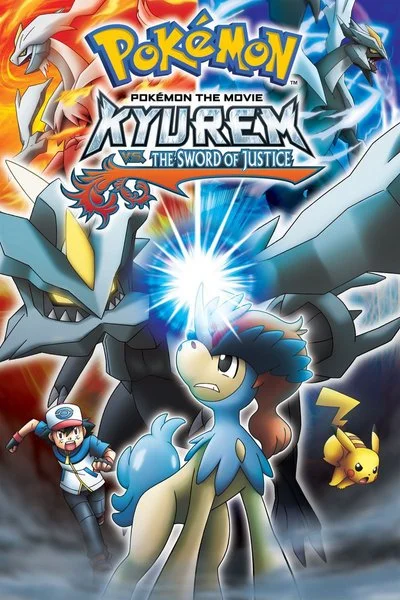 Affiche Pokémon, le film : Kyurem vs la lame de la justice