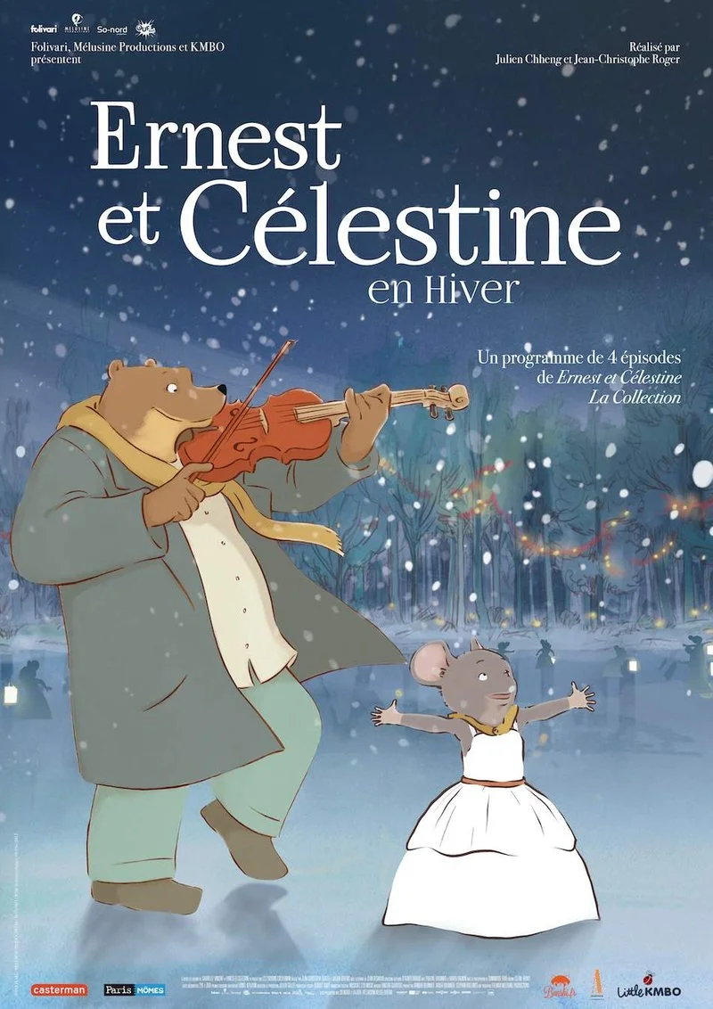 Poster van Ernest et Célestine en Hiver