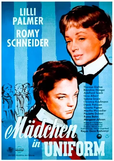 Poster Mädchen in Uniform