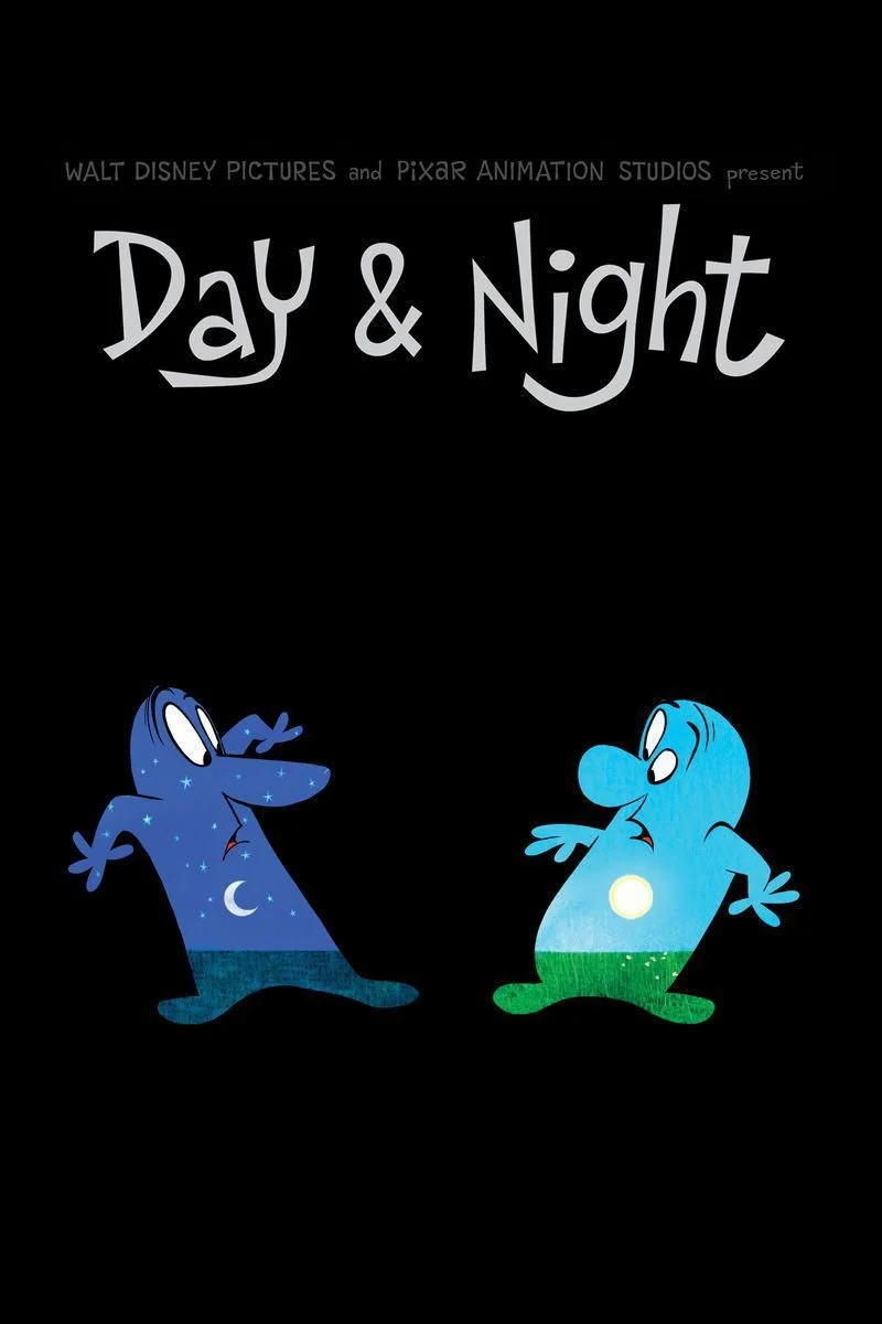 Poster van Day & Night