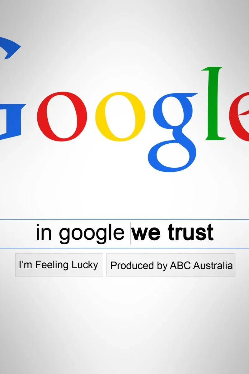 Poster van In Google We Trust