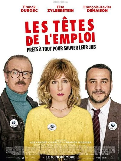 Affiche Les Têtes de l'Emploi