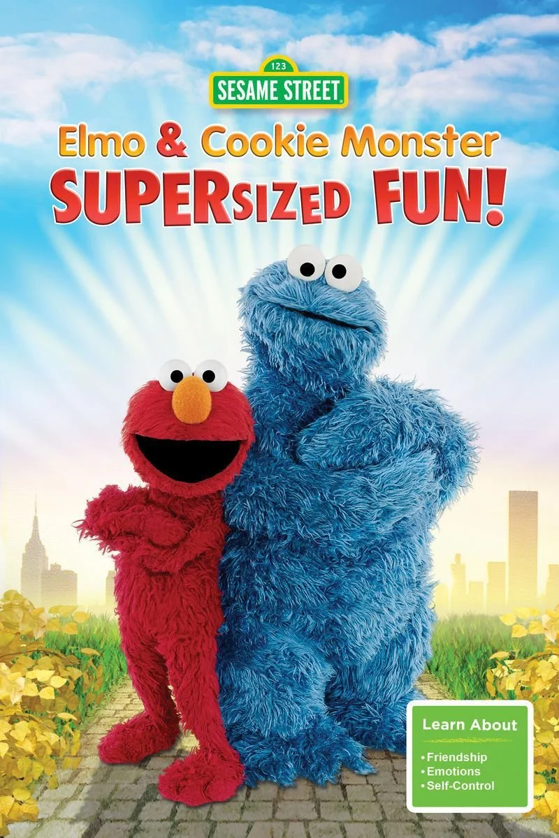 Affiche de Sesame Street: Elmo and Cookie Monster Supersized Fun