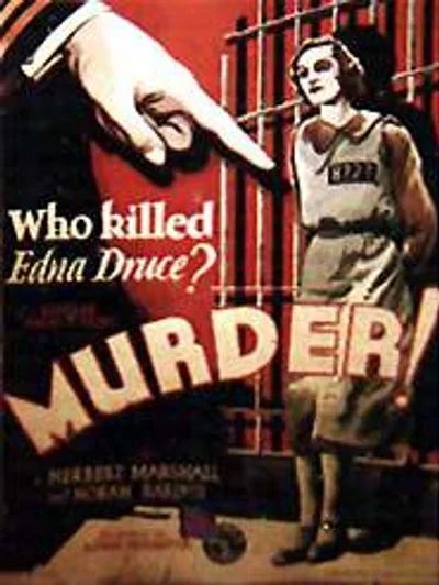 Affiche Murder!