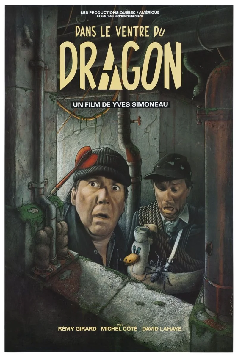 Poster van Dans le ventre du dragon