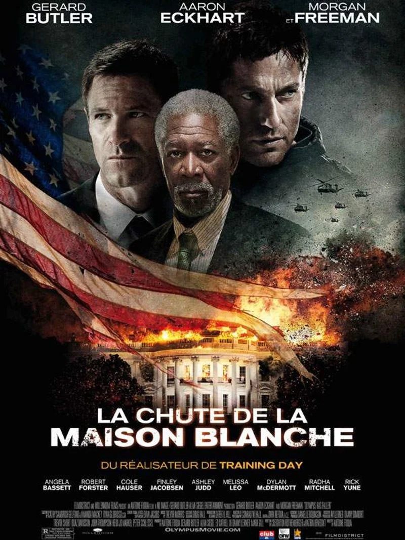 Affiche de La chute de la maison blanche