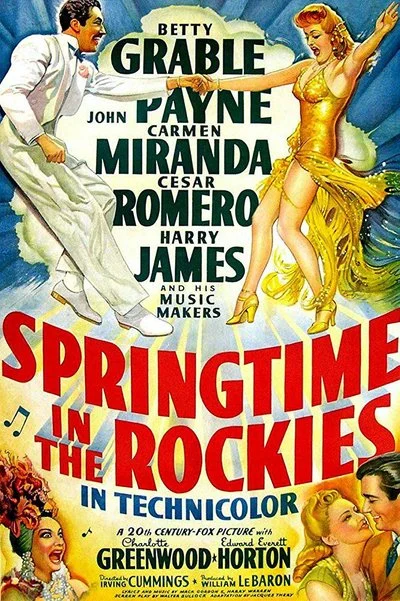 Poster Springtime in the Rockies