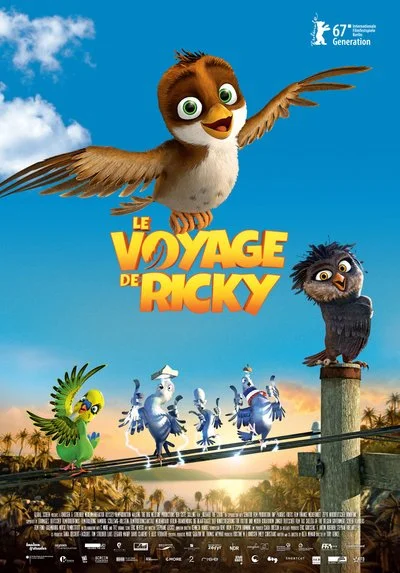 Poster Rikkie de Ooievaar