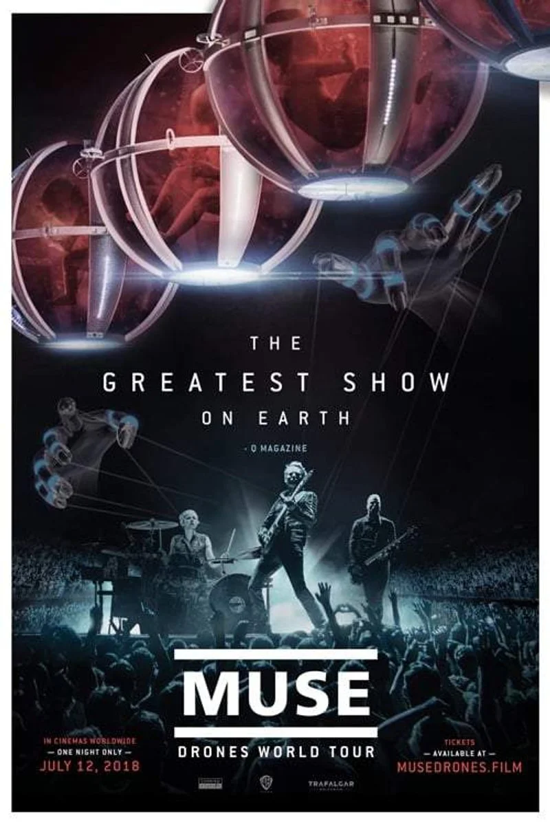 Poster van Muse Drones World Tour