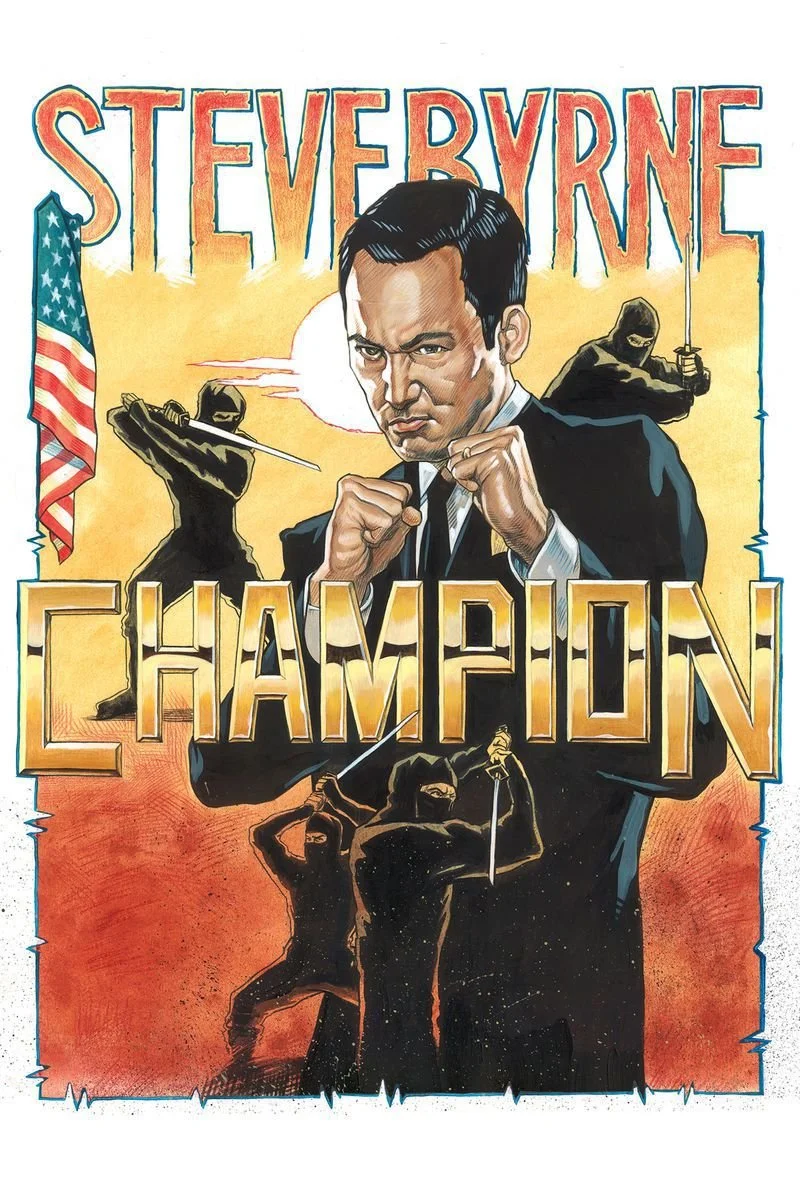 Poster van Steve Byrne: Champion