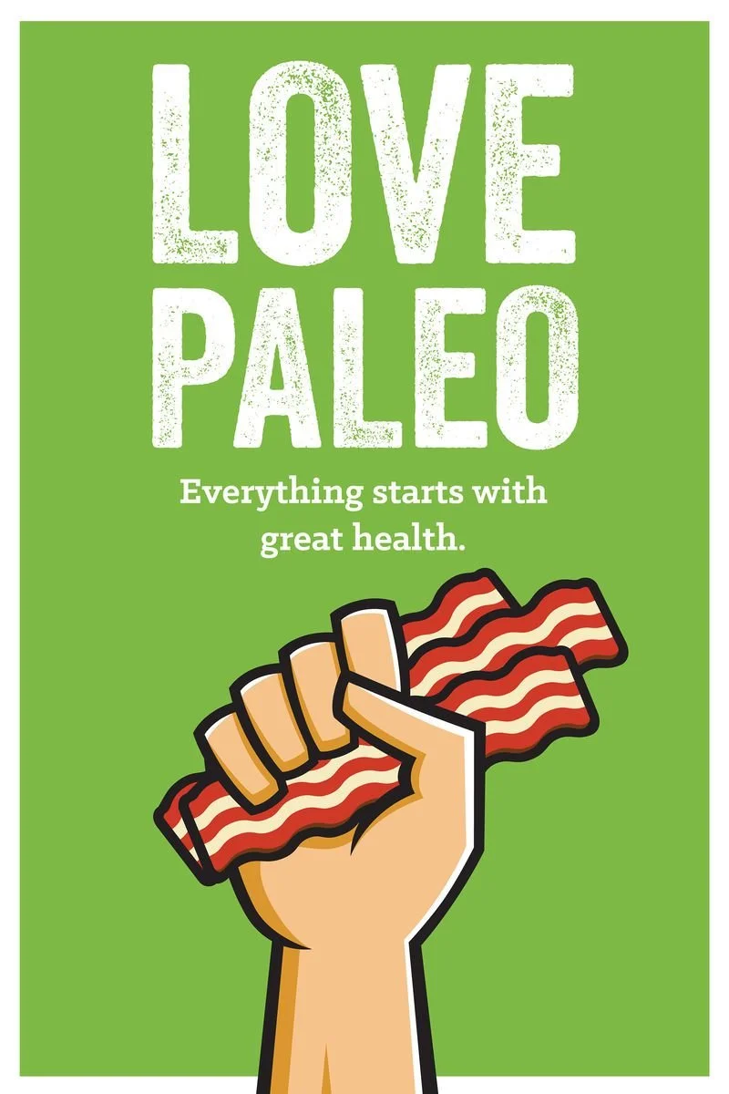 Poster van Love Paleo