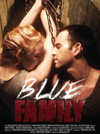 Poster Blue Family