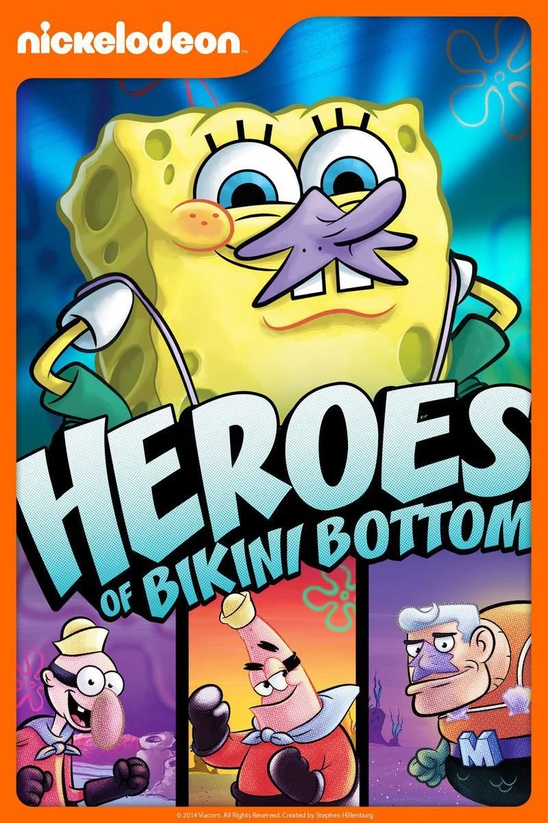 Poster van SpongeBob SquarePants: Heroes of Bikini Bottom