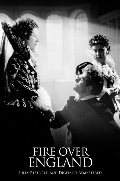 Poster Fire Over England