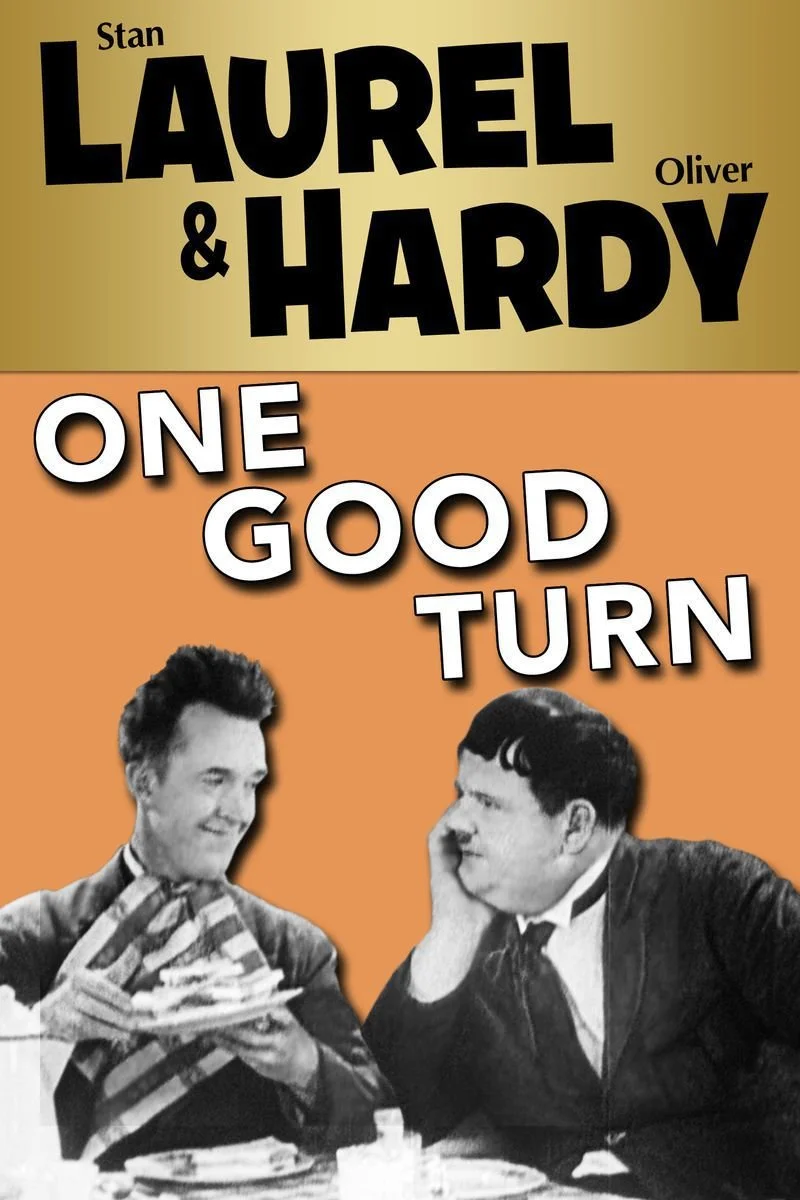 Poster van Laurel & Hardy: One Good Turn