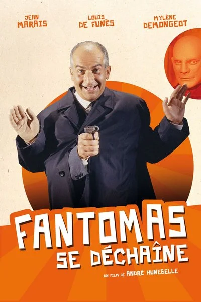 Poster Fantômas se déchaîne