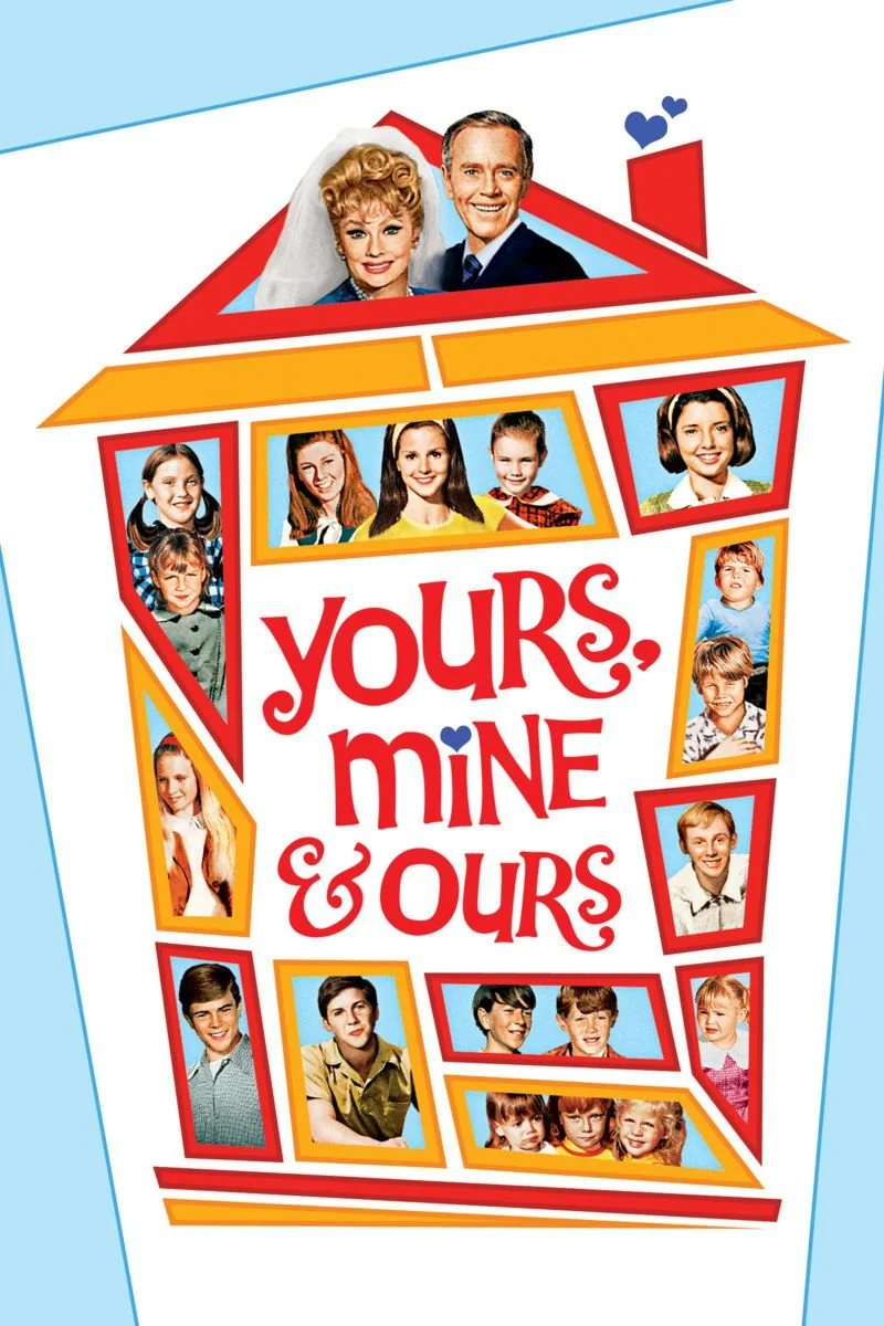 Poster van Yours, Mine and Ours