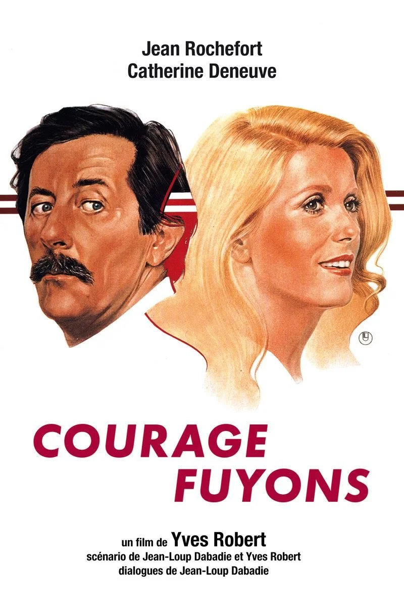 Poster van Courage fuyons