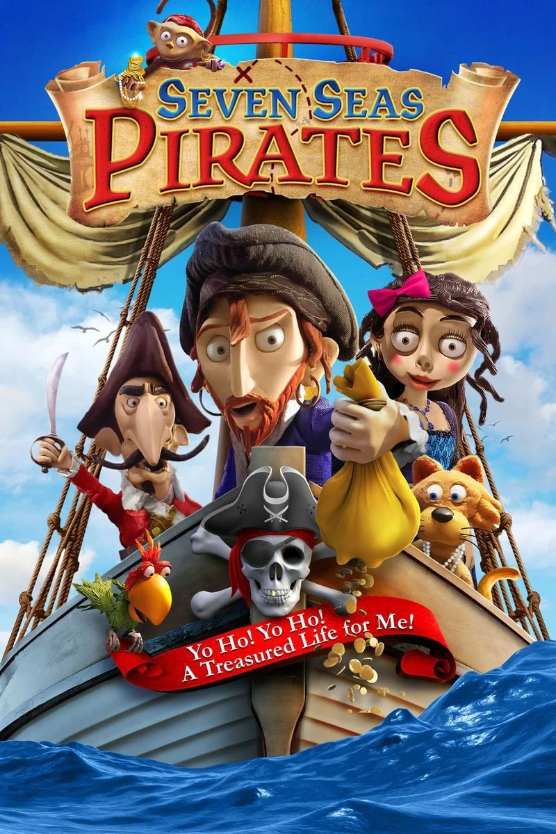 Poster van Seven Seas Pirates