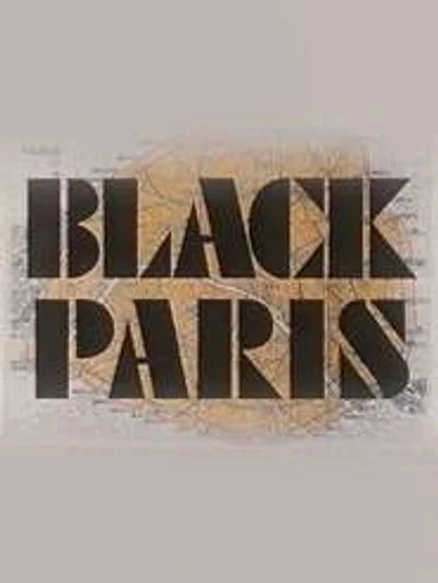 Affiche Black Paris