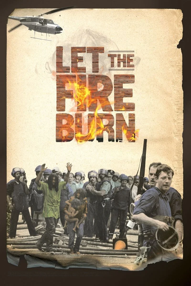 Poster van Let the Fire Burn
